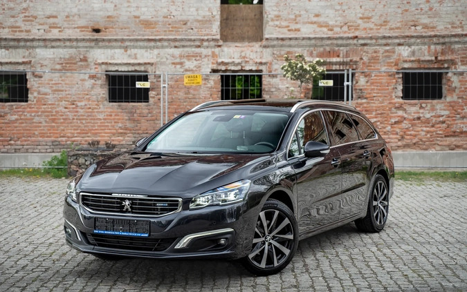 Peugeot 508 cena 46900 przebieg: 249900, rok produkcji 2016 z Gryfice małe 529